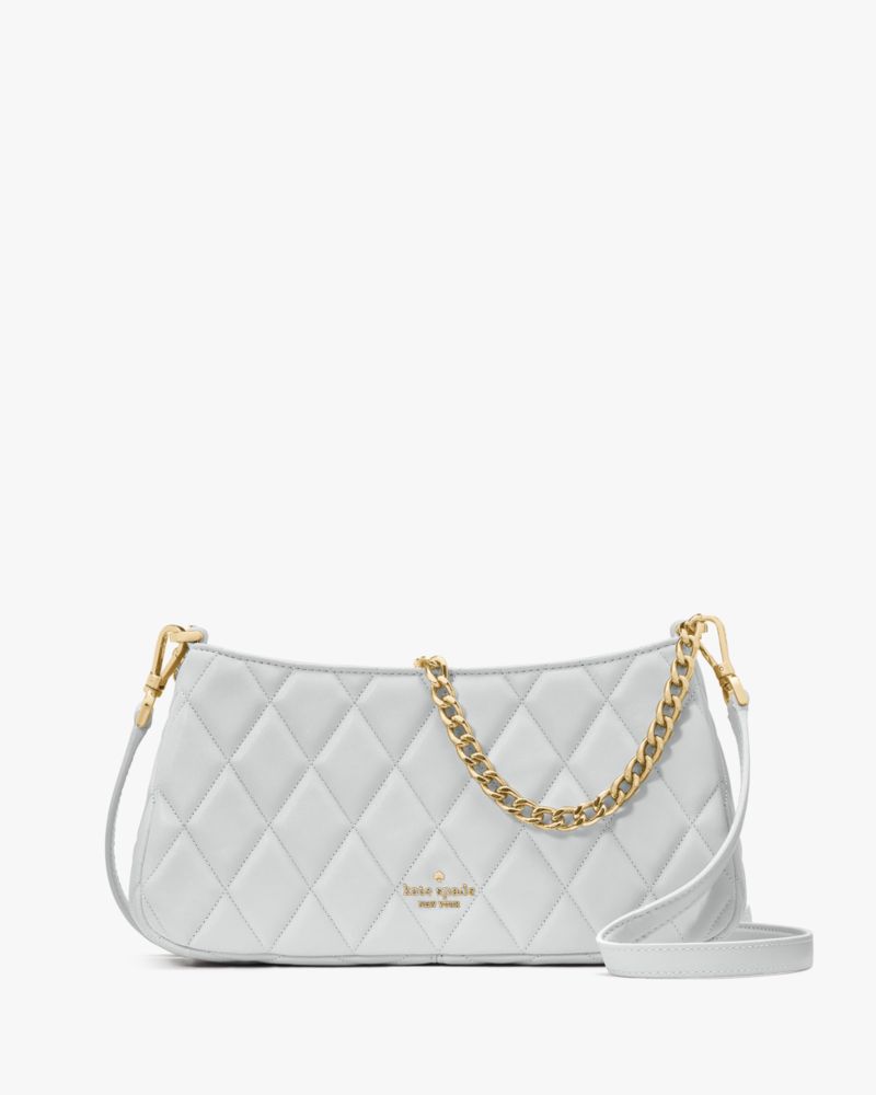 KateSpade Carey Small Convertible Crossbody Stone Path