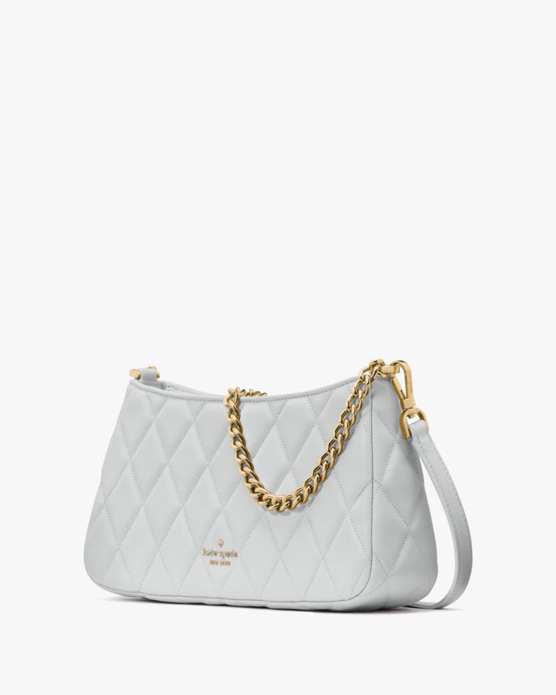 KateSpade Carey Small Convertible Crossbody Stone Path