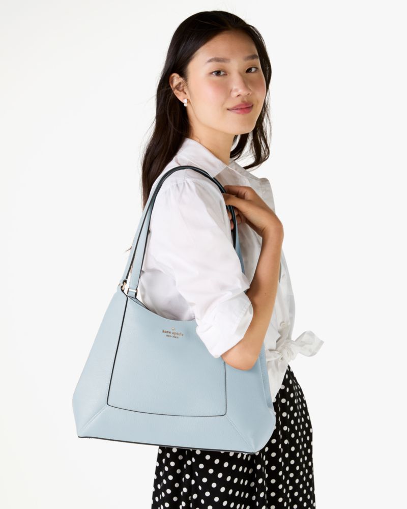 KateSpade Lena Triple Compartment Shoulder Bag Crisp Sky