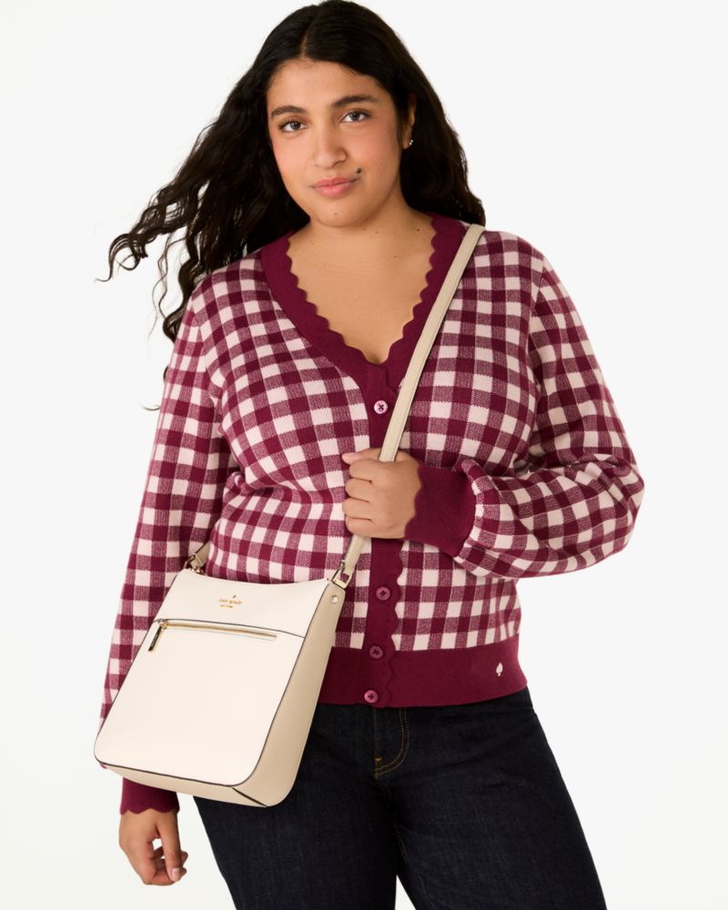 KateSpade Lena Colorblock Large Swingpack Crossbody Light Sand Multi