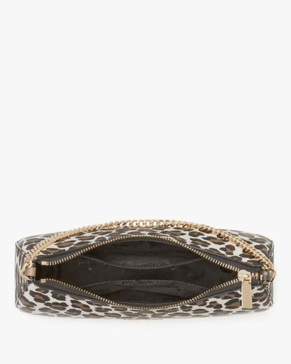 KateSpade Margot Spotted Leopard Medium Convertible Crossbody Cream Multi