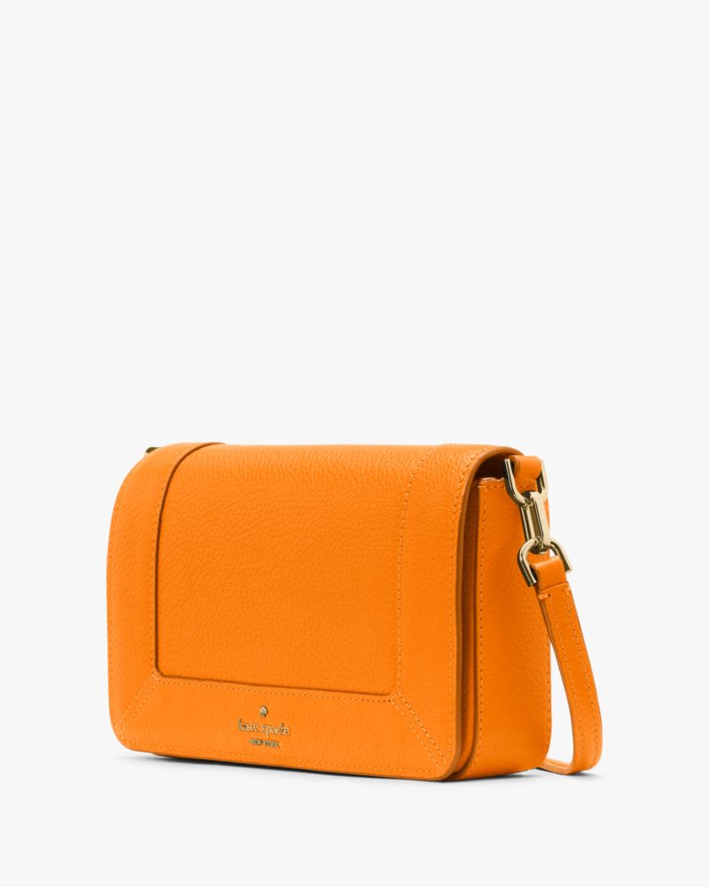 KateSpade Lena Mini Crossbody Orange Zinnia