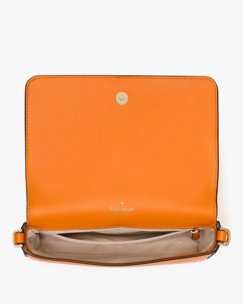 KateSpade Lena Mini Crossbody Orange Zinnia
