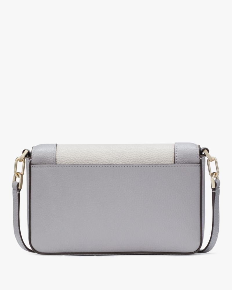 KateSpade Lena Colorblock Mini Flap Crossbody Mountain Grey Multi