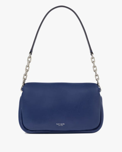 KateSpade Dakota Puffy Leather Crossbody Deep Lake
