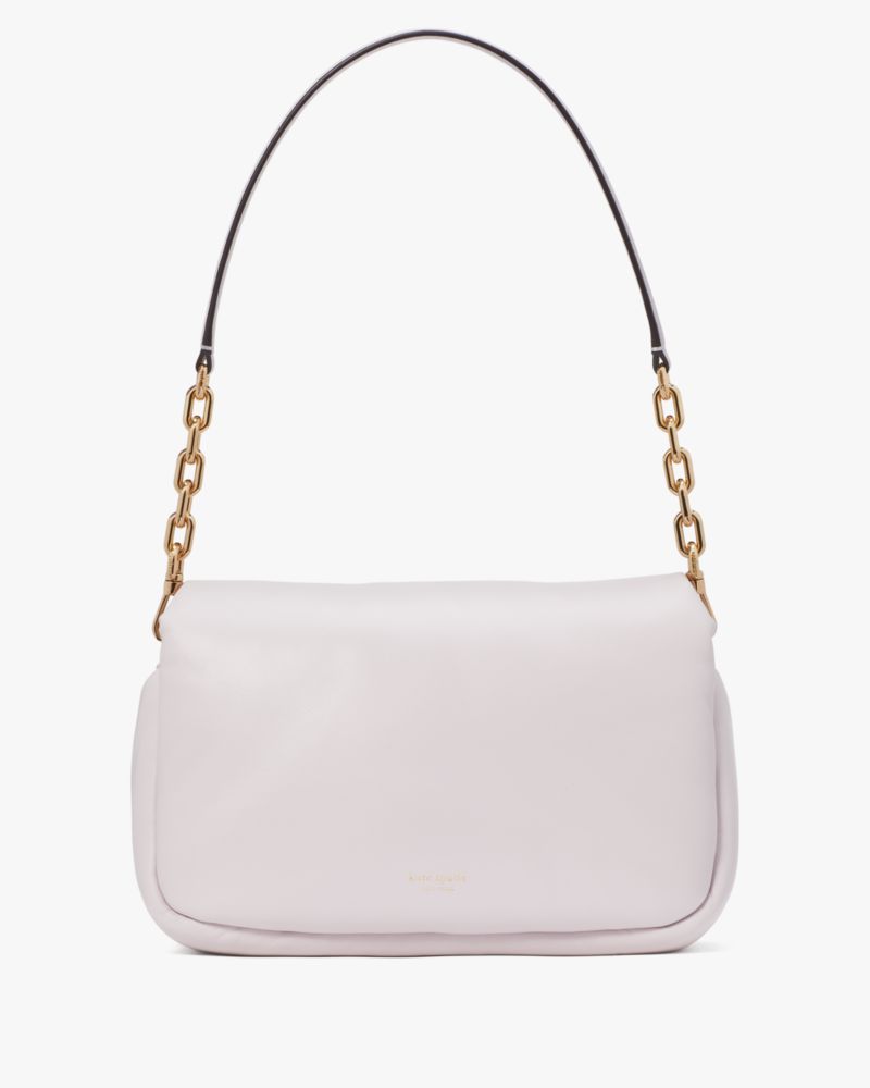 KateSpade Dakota Puffy Leather Crossbody Lilac Moonlight