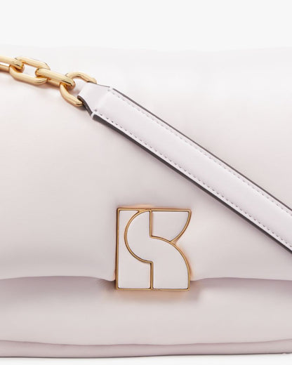 KateSpade Dakota Puffy Leather Crossbody Lilac Moonlight