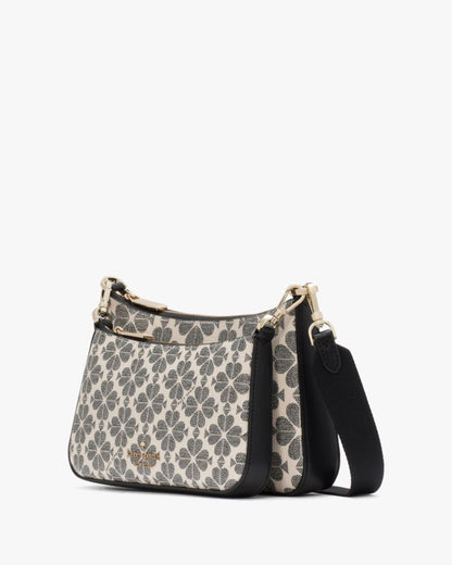 KateSpade Spade Flower Small Crossbody Black Multi