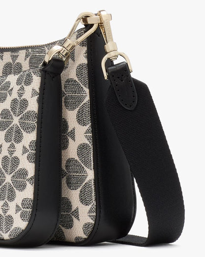 KateSpade Spade Flower Small Crossbody Black Multi