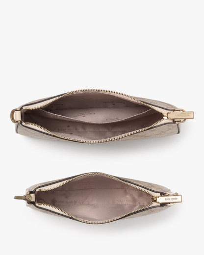 KateSpade Spade Flower Small Crossbody Dark Beige Multi