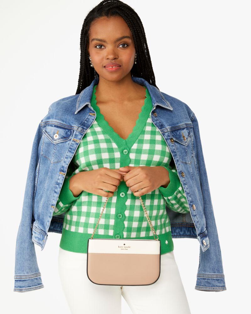 KateSpade Madison Lilly Pochette Toasted Hazelnut Multi