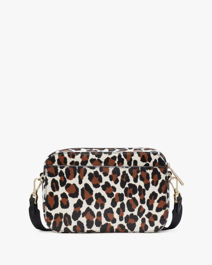 KateSpade Madison Spotted Leopard Mini Camera Bag Cream Multi