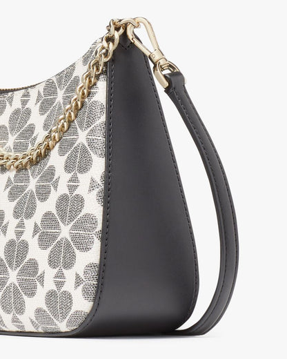 KateSpade Signature Spade Flower Medium Convertible Crossbody Black Multi