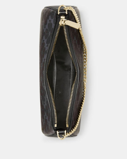 KateSpade Margot Spade Flower Convertible Shoulder Bag Black