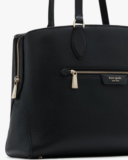 KateSpade Hudson Work Tote Black