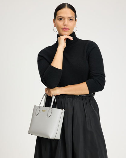 KateSpade Bleecker Space Dot Medium Crossbody Tote Stone Path