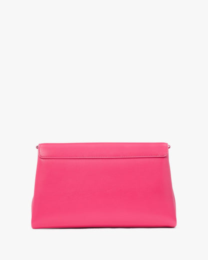 KateSpade Grace Embellished Lock Clutch Rosehip