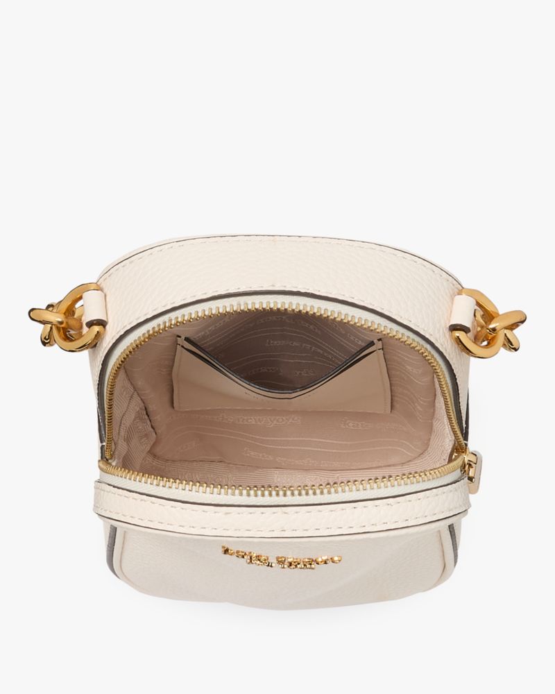 KateSpade Jolie Chain Phone Crossbody Parchment