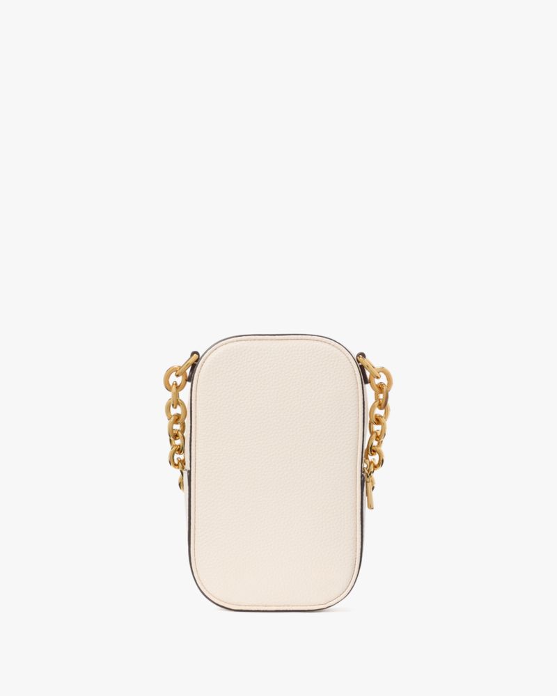 KateSpade Jolie Chain Phone Crossbody Parchment
