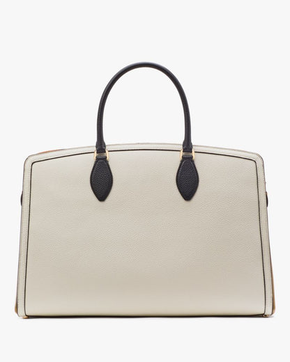 KateSpade Hudson Colorblocked Commuter Laptop Bag Parchment Multi