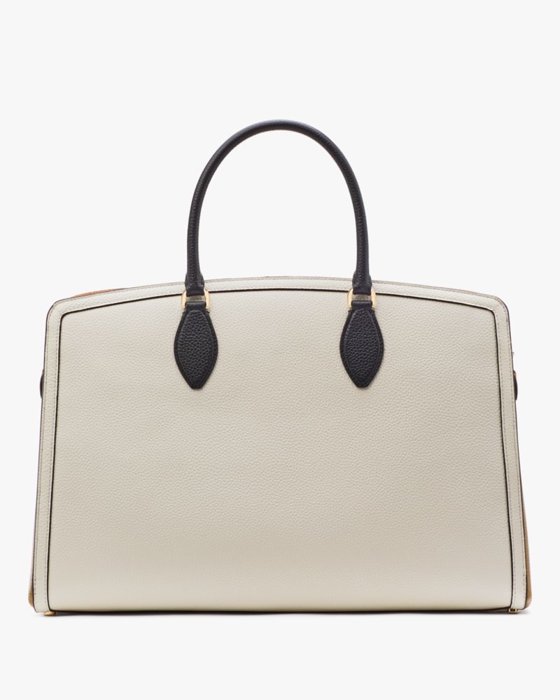 KateSpade Hudson Colorblocked Commuter Laptop Bag Parchment Multi