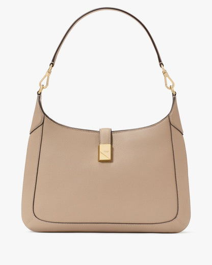 KateSpade Deco Hobo Bag Timeless Taupe