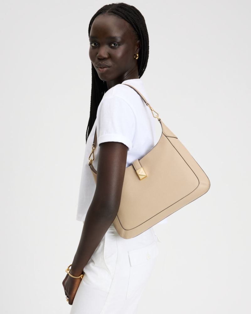 KateSpade Deco Hobo Bag Timeless Taupe