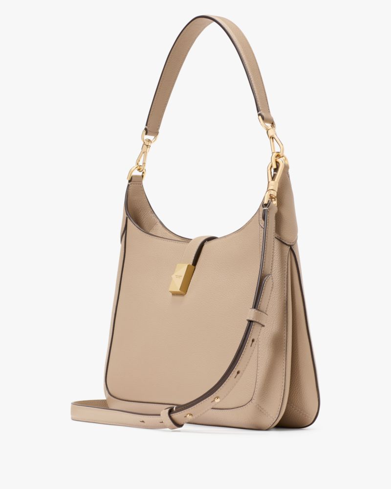 KateSpade Deco Hobo Bag Timeless Taupe