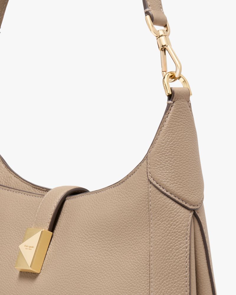KateSpade Deco Hobo Bag Timeless Taupe