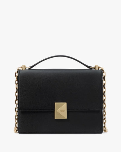 KateSpade Deco Chain Shoulder Bag Black