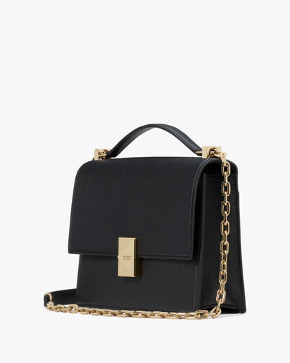 KateSpade Deco Chain Shoulder Bag Black