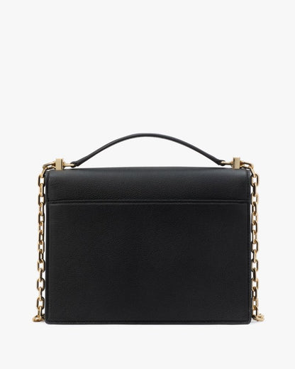 KateSpade Deco Chain Shoulder Bag Black