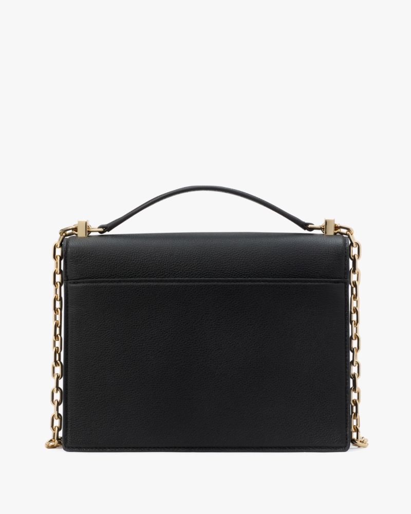 KateSpade Deco Chain Shoulder Bag Black