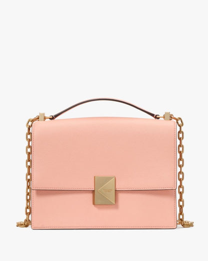 KateSpade Deco Chain Shoulder Bag Apricot Cream