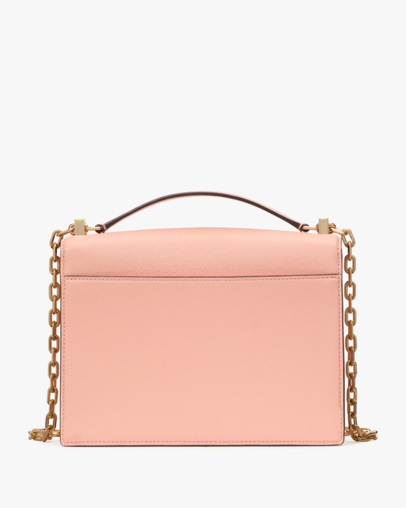 KateSpade Deco Chain Shoulder Bag Apricot Cream