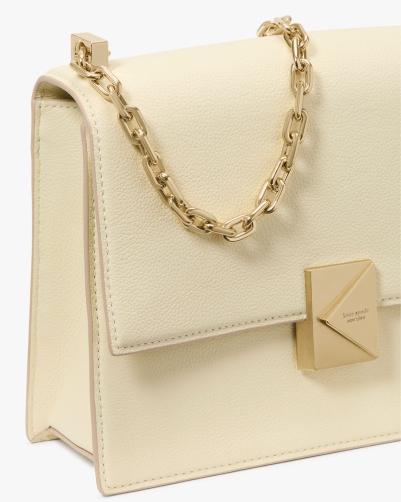KateSpade Deco Chain Shoulder Bag Sweet Cream