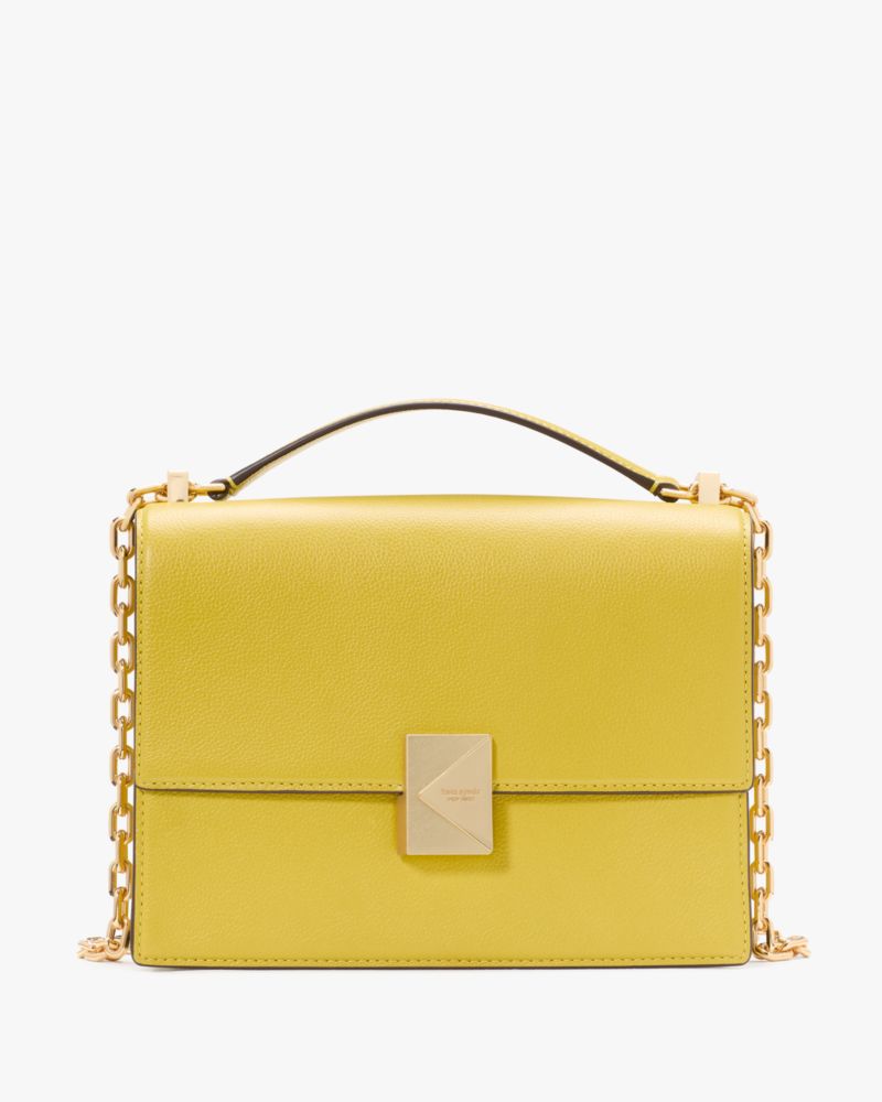 KateSpade Deco Chain Shoulder Bag Tigers Eye