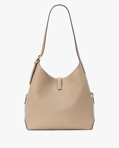KateSpade Deco Large Shoulder Bag Timeless Taupe