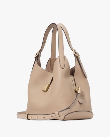 KateSpade Deco Crossbody Tote Bag Timeless Taupe