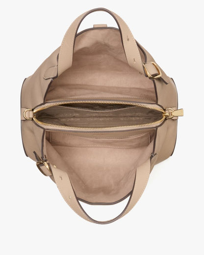 KateSpade Deco Crossbody Tote Bag Timeless Taupe