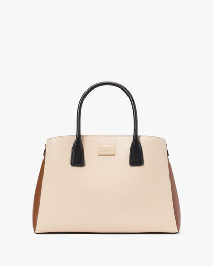 KateSpade Serena Colorblocked Satchel Milk Glass Multi