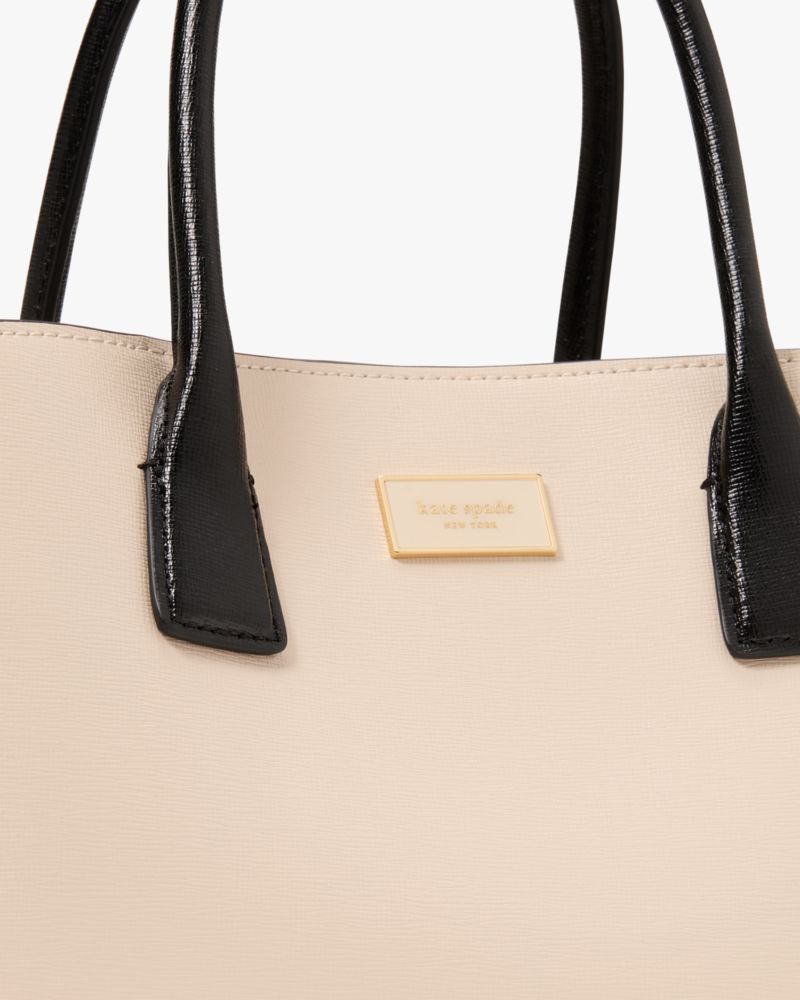 KateSpade Serena Colorblocked Satchel Milk Glass Multi