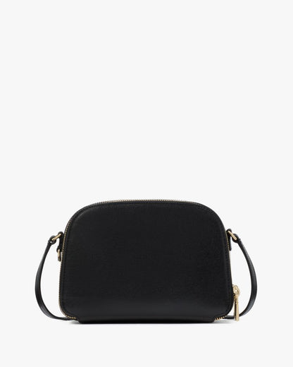 KateSpade Devin Double Zip Dome Crossbody Black