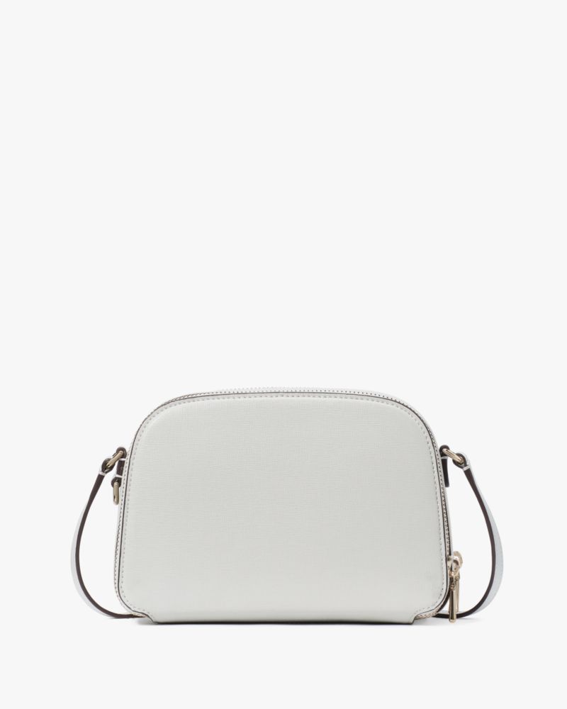 KateSpade Devin Double Zip Dome Crossbody Stone Path