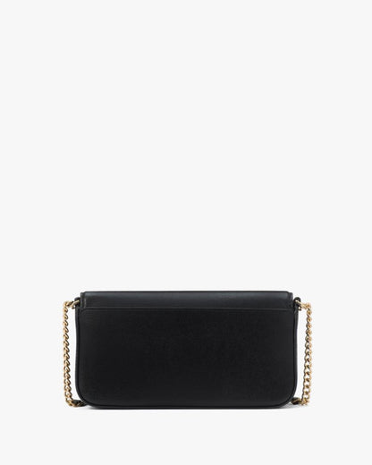 KateSpade Devin Flap Chain Wallet Black