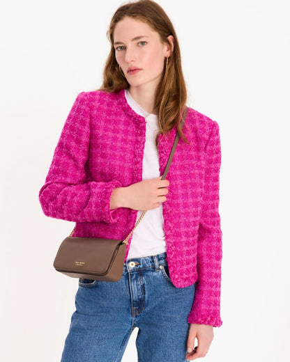 KateSpade Devin Flap Chain Wallet Incense