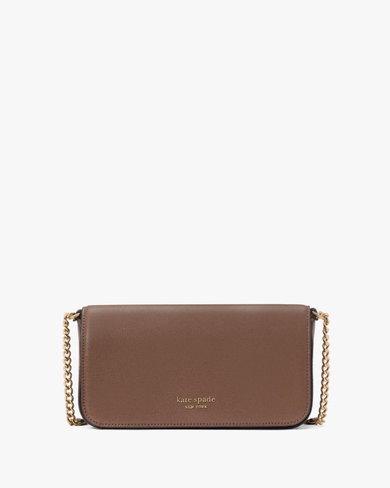 KateSpade Devin Flap Chain Wallet Incense