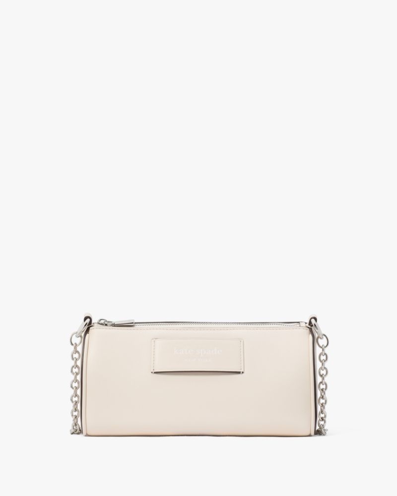 KateSpade Label Pochette Parchment