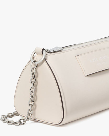 KateSpade Label Pochette Parchment