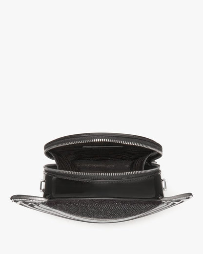 KateSpade Spaced Out Embellished Metallic Micro Crossbody Black Multi